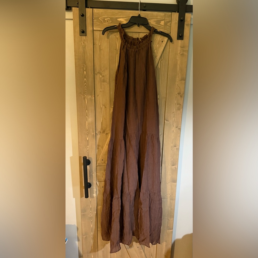 Socialite Chocolate Brown Dress XL